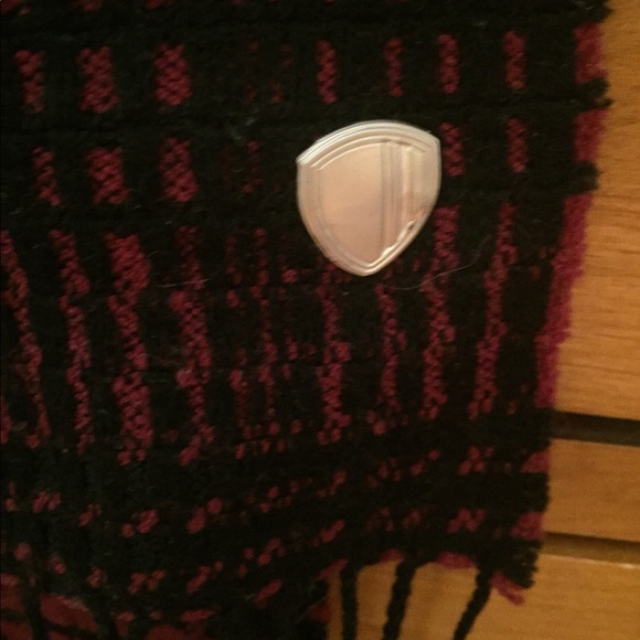 BEN SHERMAN Loom Woven Window Pane Scarf - Picture 3 of 7